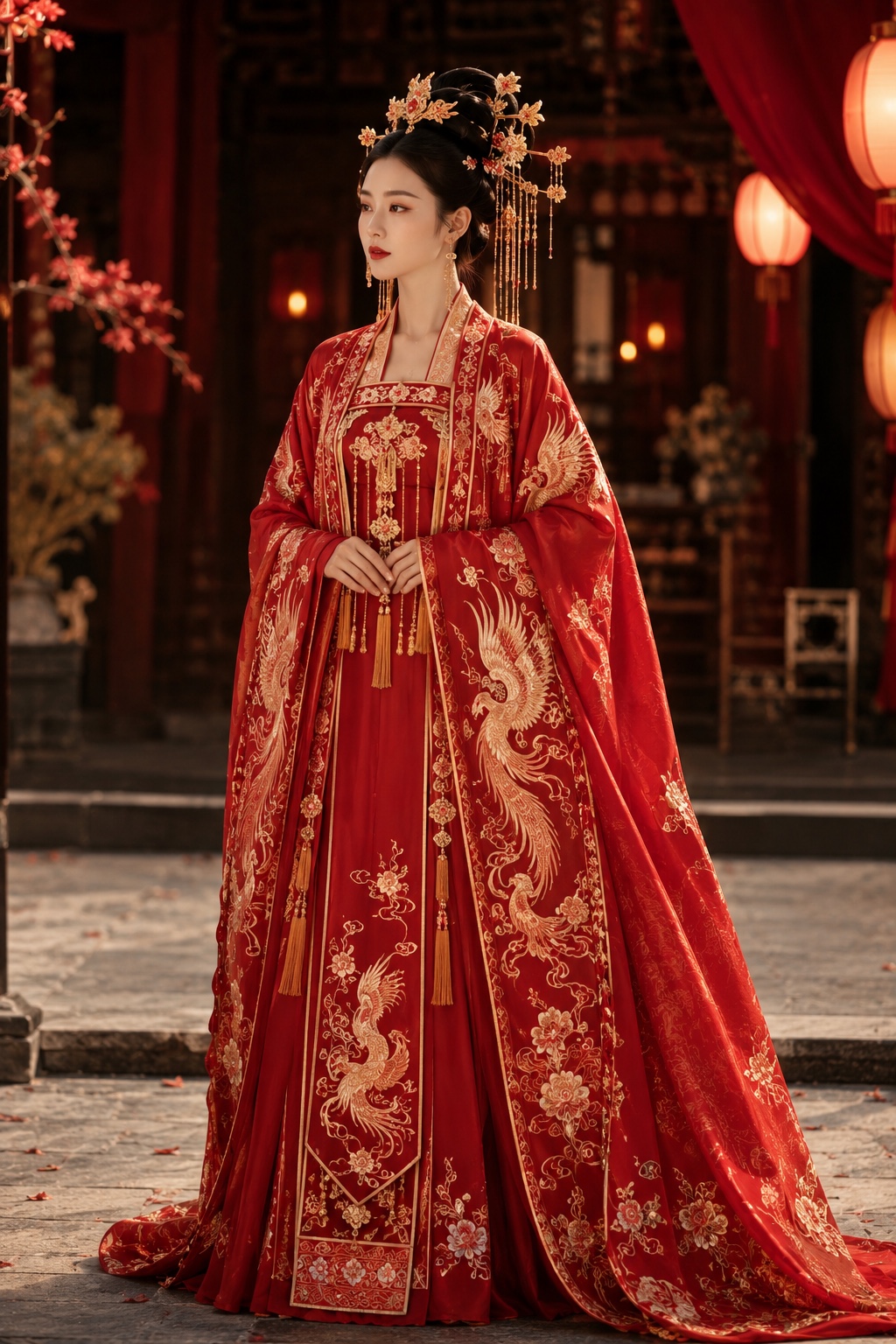 丹凤红妆 · 唐制婚服